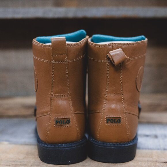 🥾 Polo Ralph Lauren Leather Ranger Hi II Boots 🥾 - Picture 5 of 9